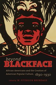 Beyond blackface: African Americans and the creation of American popular culture, 1890-1930 cover image