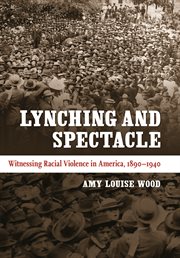 Lynching and spectacle: witnessing racial violence in America, 1890-1940 cover image