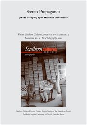 Stereo propaganda: re-imagining the south through stereographic photography and the history and photographs from the African-American community of Mound Bayou, Mississippi cover image