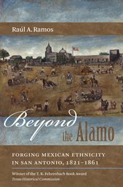 Beyond the Alamo: forging Mexican ethnicity in San Antonio, 1821-1861 cover image