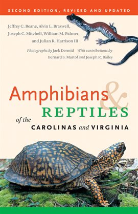 Cover image for Amphibians And Reptiles Of The Carolinas And Virginia