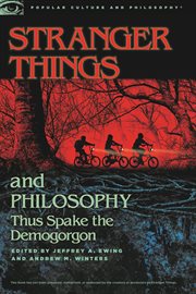 Stranger Things and philosophy cover image