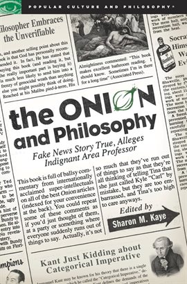 Cover image for The Onion and Philosophy