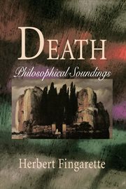 Death: Philosophical Soundings cover image