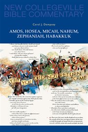 Amos, Hosea, Micah, Nahum, Zephaniah, Habakkuk cover image