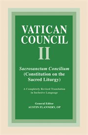 Sancrosanctum Concilium cover image