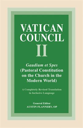 11. Gaudium et spes - The Vatican Council II