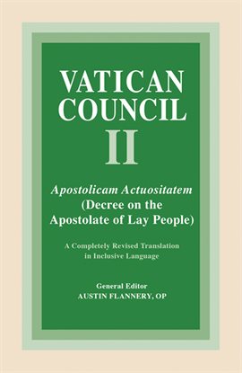 Cover image for Apostolicam Actuositatem