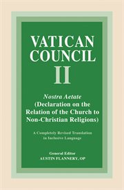 Nostra aetate : declaration on the relation of the Church to non-Christian religions cover image