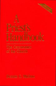 A priest's handbook : the ceremonies of the church cover image