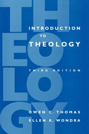 Introduction to theology cover image