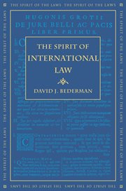 Spirit of International Law cover image