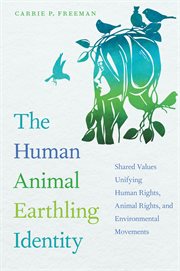 The human animal earthling identity : shared values unifying human rights, animal rights, and environmental movements cover image