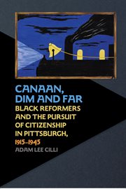 Canaan, dim and far : black reformers and the pursuit of citizenship in Pittsburgh, 1915-1945 cover image