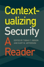 Contextualizing security : a reader cover image