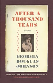 After a thousand tears : poems cover image