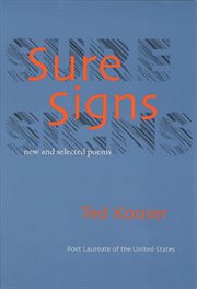 Sure Signs : New and Selected Poems. Pitt Poetry cover image