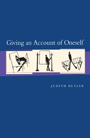 Giving an account of oneself cover image