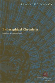 Philosophical chronicles cover image