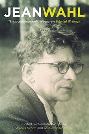 Transcendence and the concrete : selected writings cover image
