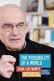 The possibility of a world : conversations with Pierre-Philippe Jandin cover image