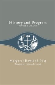 History and program : revised cover image