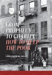 From prophecy to charity : how to help the poor cover image