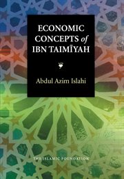 Economic concepts of Ibn Taimīyah cover image