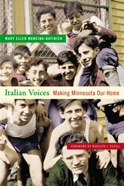 Italian voices: making Minnesota our home cover image