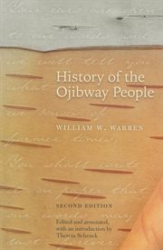 History of the Ojibway people cover image