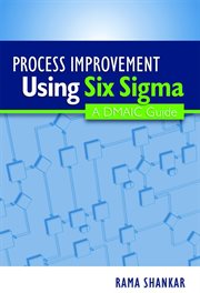 Process improvement using Six Sigma : a DMAIC guide cover image