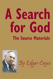 A search for god. The Source Materials cover image