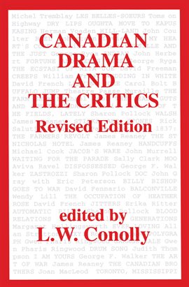 Cover image for Canadian Drama and the Critics