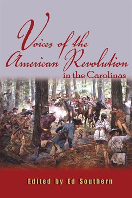 Umschlagbild für Voices of the American Revolution in the Carolinas