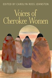 Voices of Cherokee women cover image