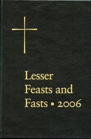 Lesser feasts and fasts 2006 cover image