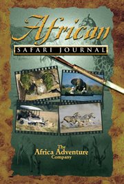 African safari journal cover image