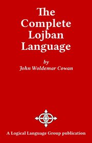 The complete Lojban language cover image