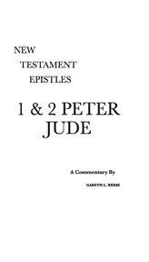 1 & 2 peter and jude. A Critical & Exegetical Commentary cover image