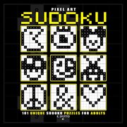 Pixel Art Sudoku : 101 Unique Sudoku Puzzles for Adults [E Ink - Writing-enabled Ereaders Only] cover image