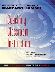 Coaching classroom instruction cover image