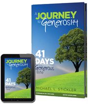 A journey to generosity. 41 Days to a Generous Life cover image