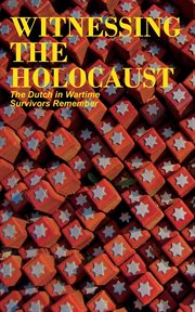 Witnessing the holocaust cover image