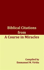 Biblical citations from a course in miracles cover image