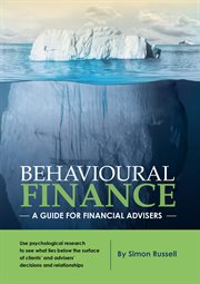 Behavioural finance. A Guide for Financial Advisers cover image