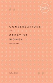 CONVERSATIONS WITH CREATIVE WOMEN, VOLUM cover image