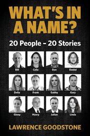What's in a name?. 20 People - 20 Stories cover image