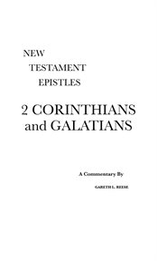 2 Corinthians and Galatians cover image
