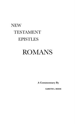 Cover image for Romans