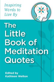 The little book of meditation quotes cover image